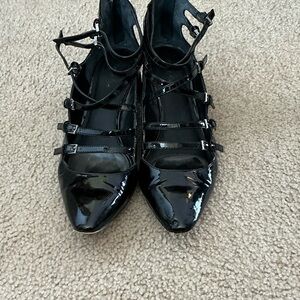 Calvin Klein Black Patent Heels